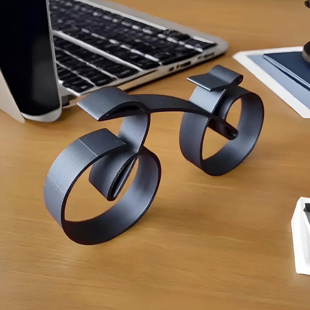 Urban Cyclist Abstract Décor