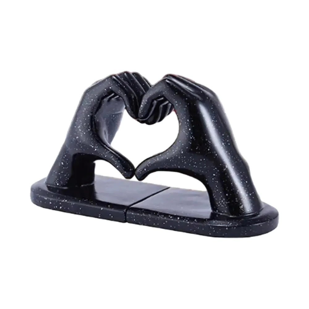 Amora Resin Love Gesture Bookends