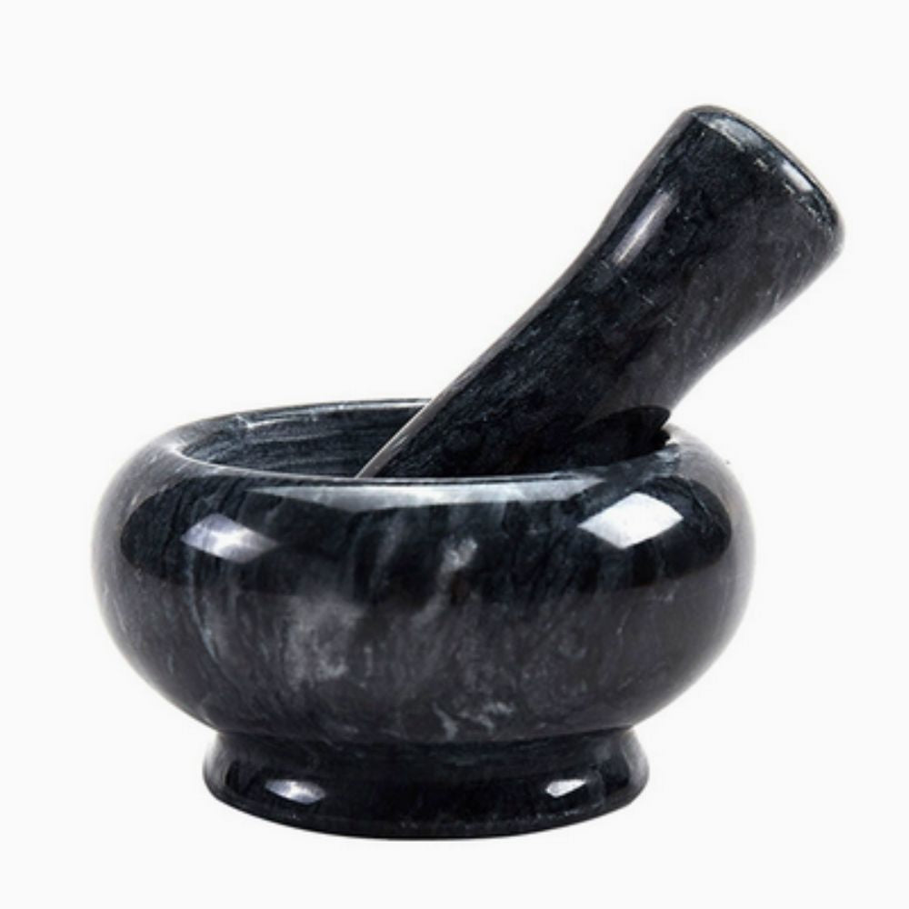 Marble Mortar and Pestle Set