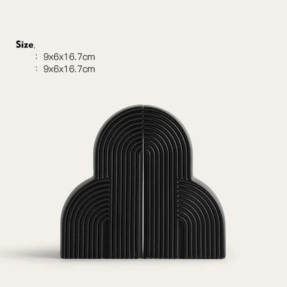 Persephone Cloud-Shaped Ceramic Bookends