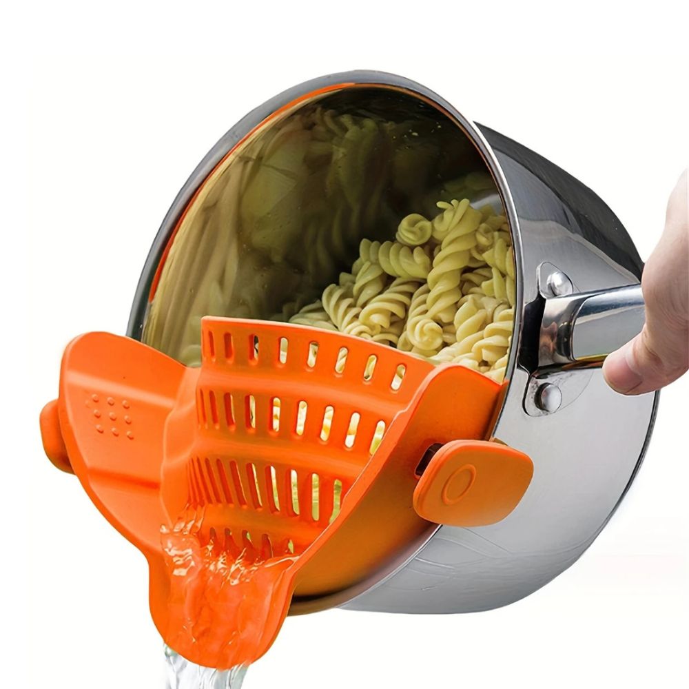 Clip-On Kitchen Strainer
