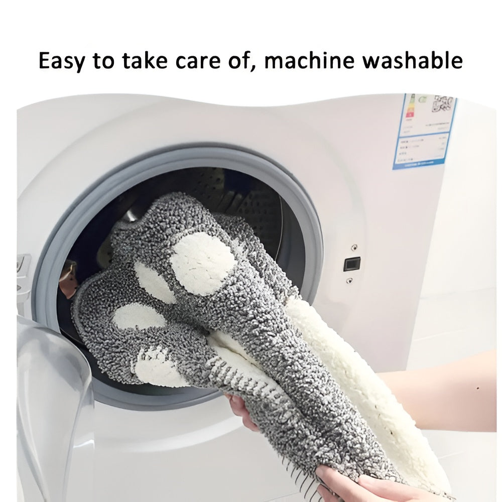 Cute Paw Print Bath Mat