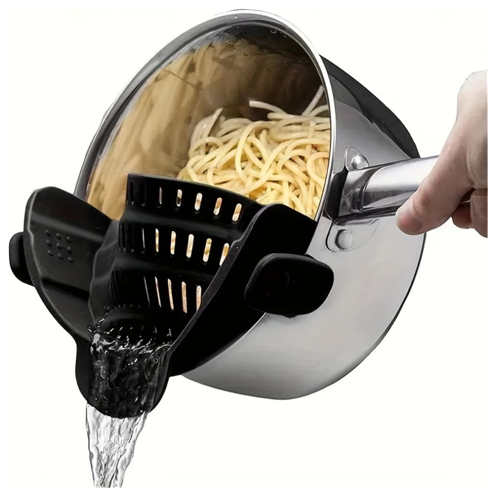 Clip-On Kitchen Strainer