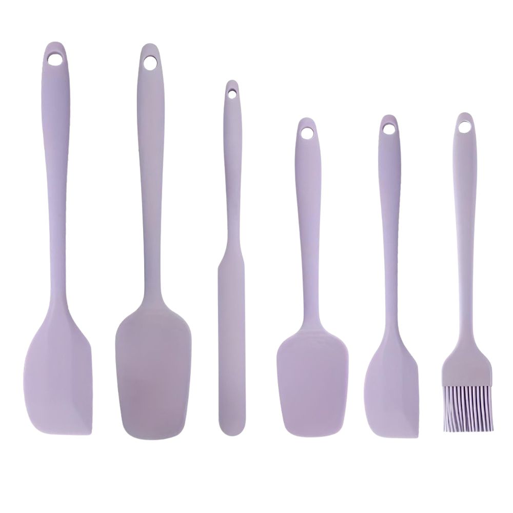 Flexible Silicone Spatula Set | 6 Pcs Set