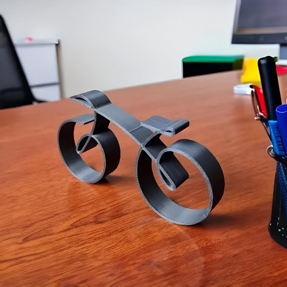 Urban Cyclist Abstract Décor