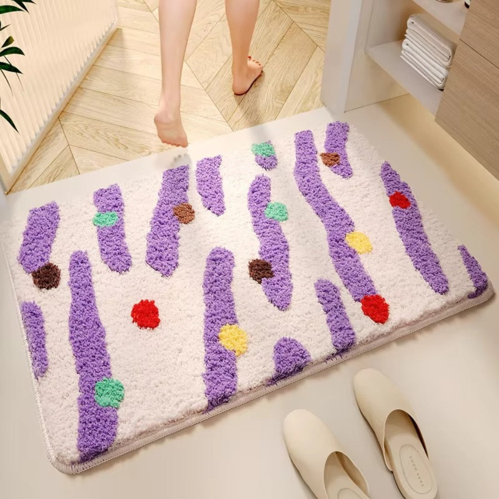 Candy Colour Clash Bath Mat
