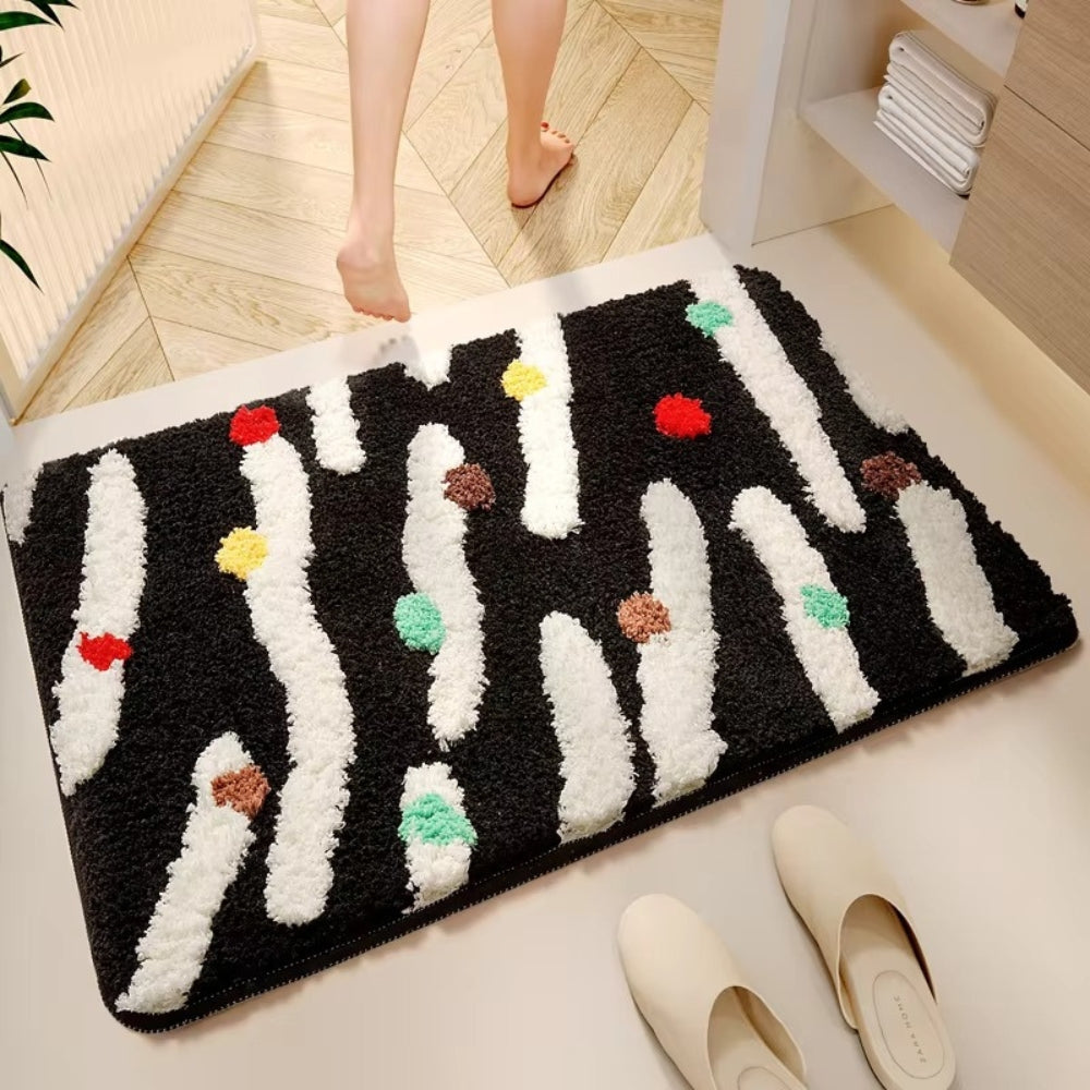 Candy Colour Clash Bath Mat