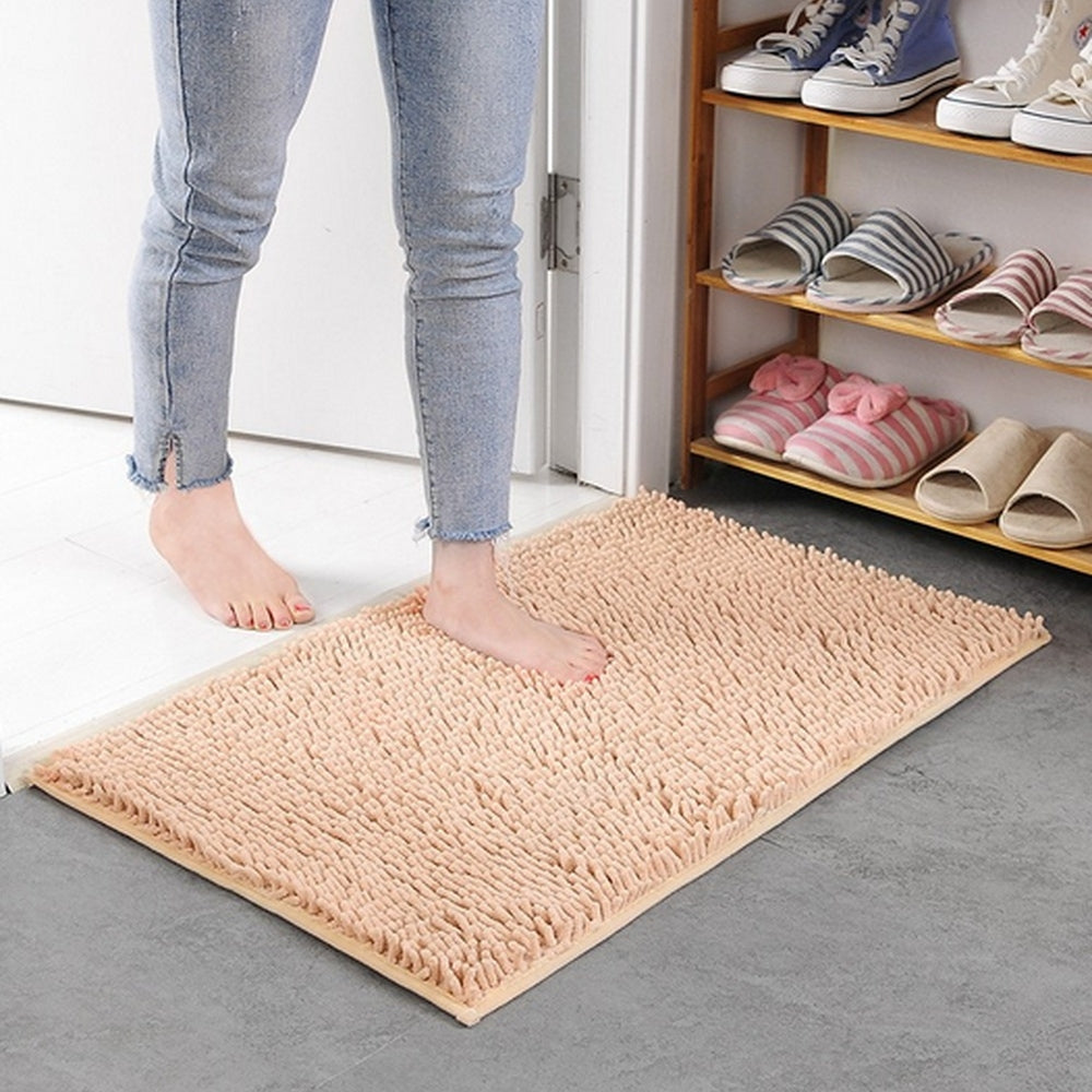 Mavi Soft Chenille Bath Mat