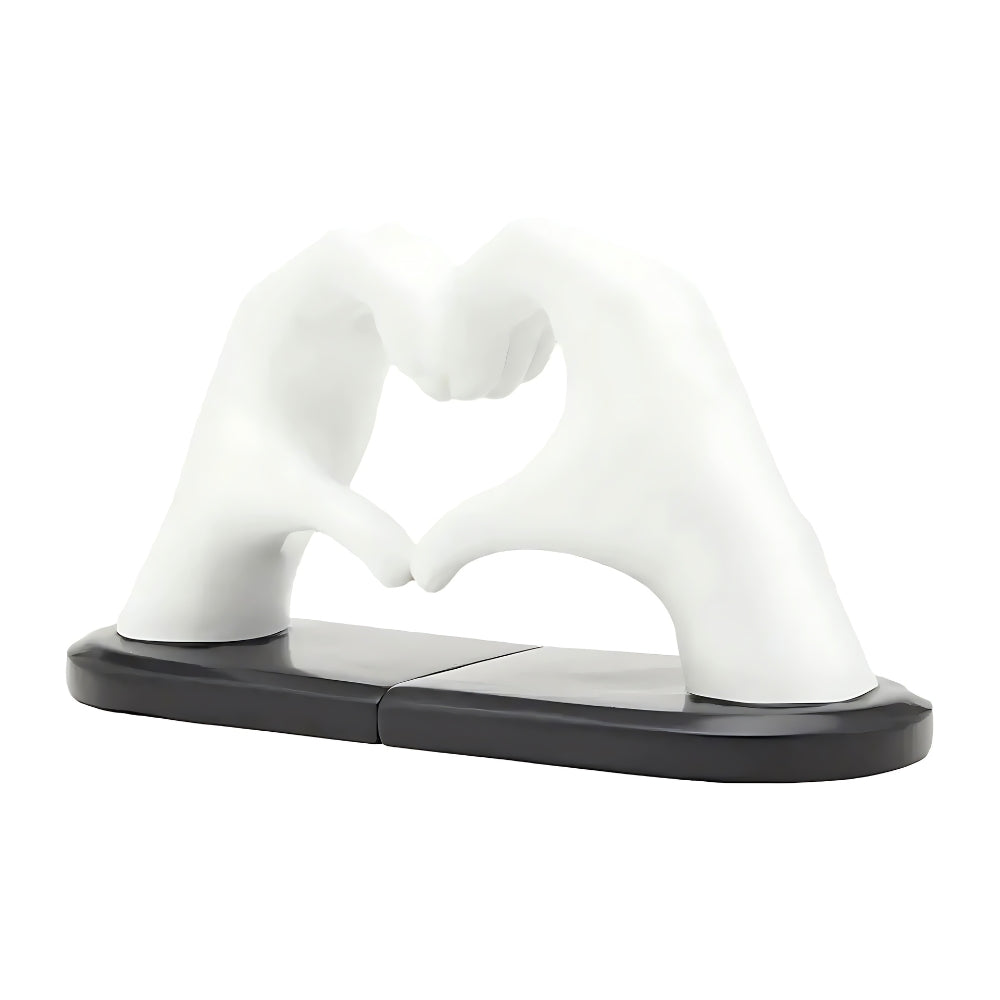 Amora Resin Love Gesture Bookends