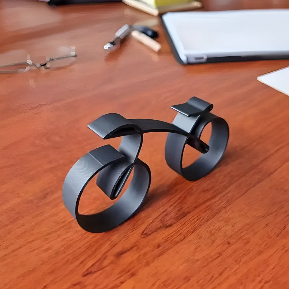 Urban Cyclist Abstract Décor