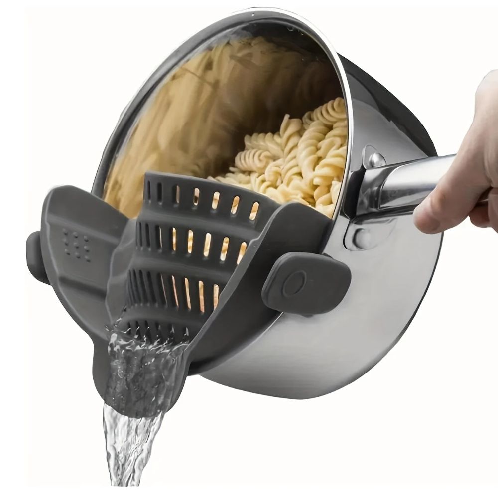 Clip-On Kitchen Strainer