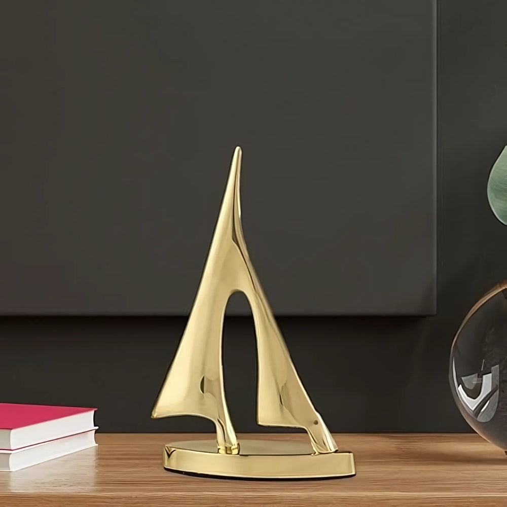 Minimalist Sailboat Inspired Table Decor Pair