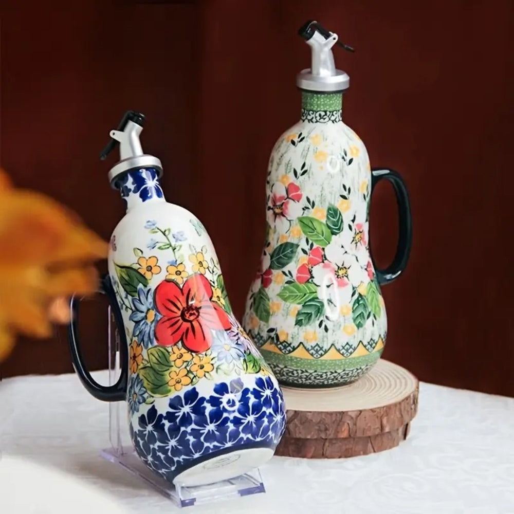 Bloom Pour Ceramic Oil Dispenser