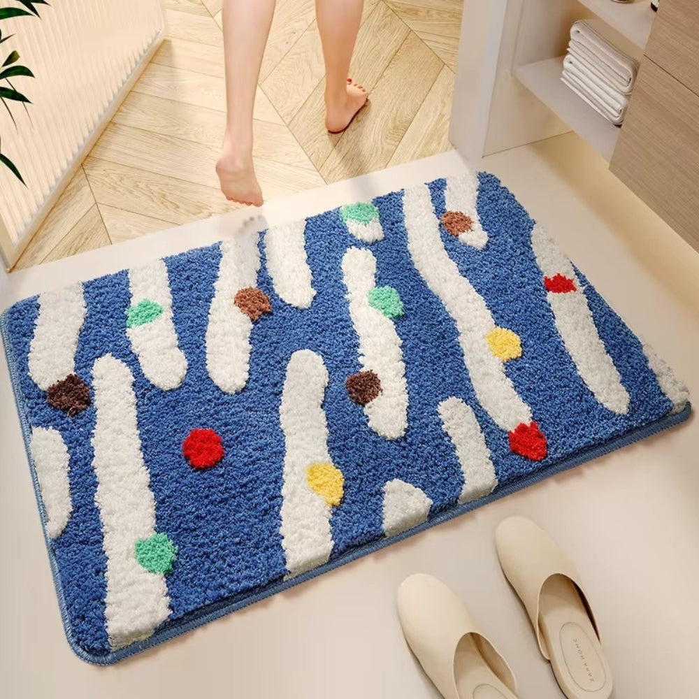 Candy Colour Clash Bath Mat