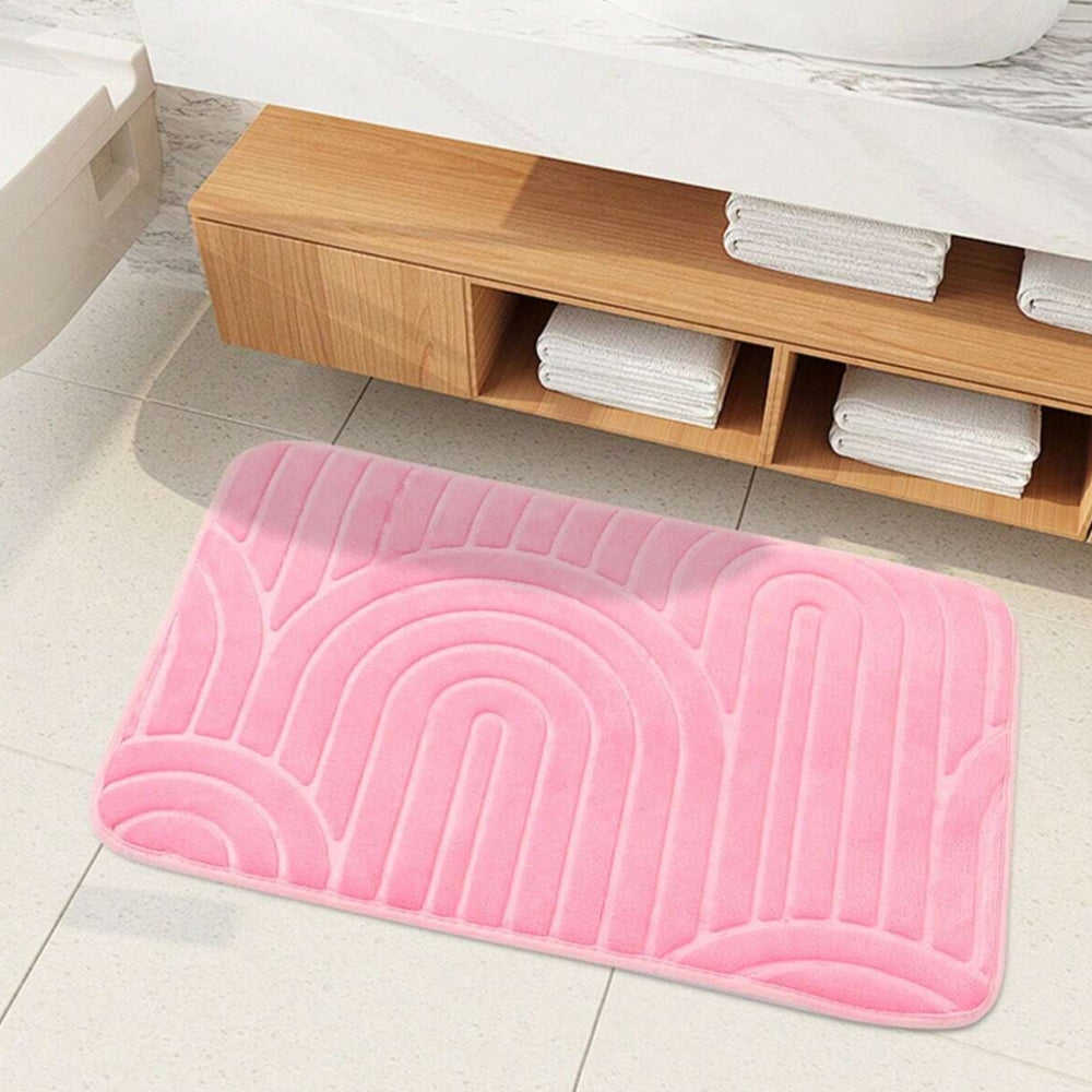 Concentric Arches Cashmere Bath Mat