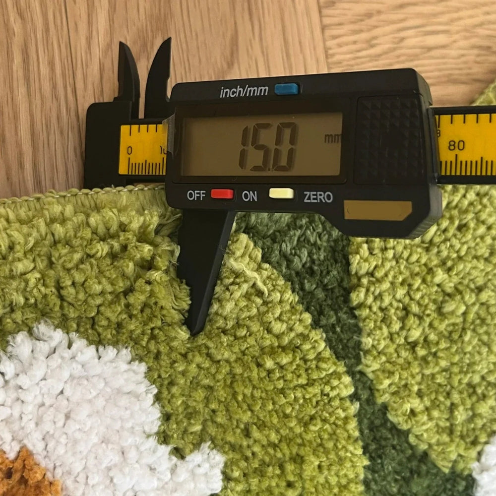 Daisy Moss Style Floor Bath Mat