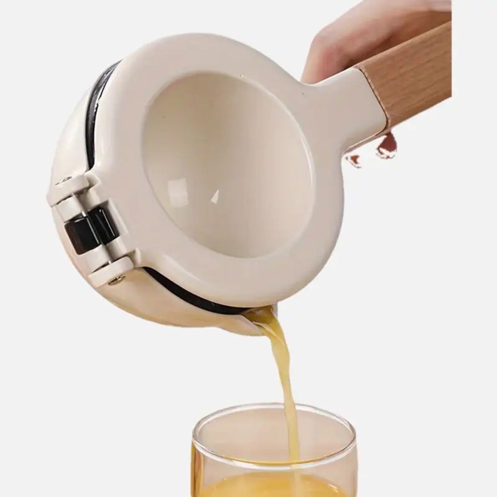Elegant Stainless Steel Manual Lemon Squeezer
