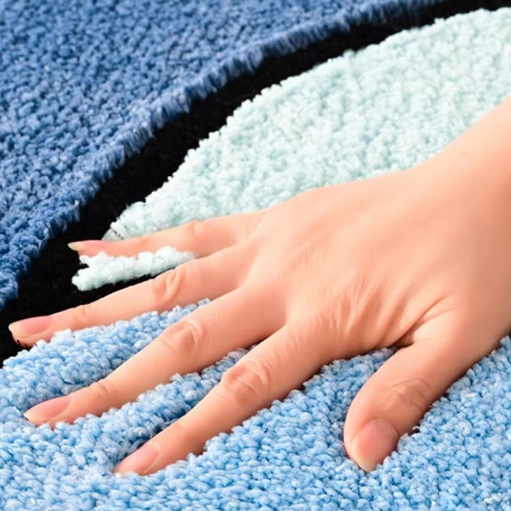 Luxury Absorbent Non-Slip Plush Bathroom Mat