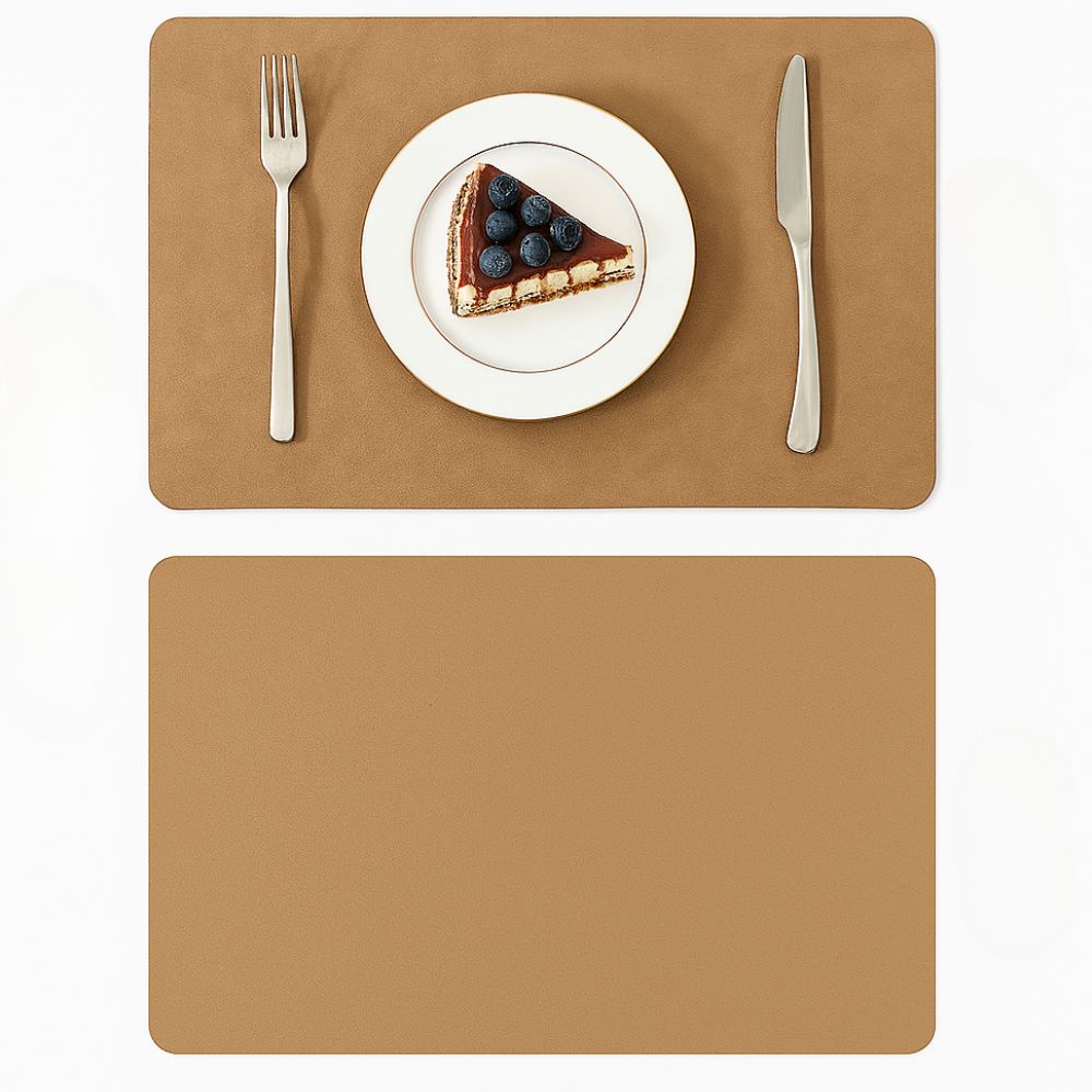 Luxury Vintage Leather Placemat