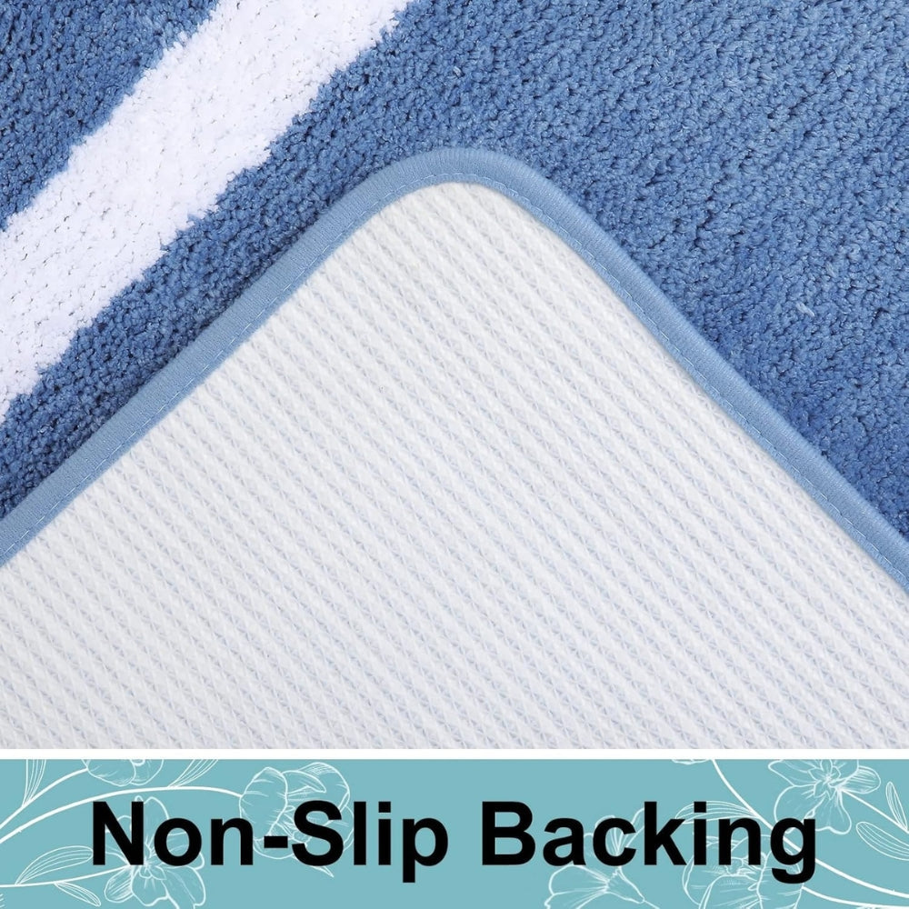 Modern Border Anti-Slip Bath Mat