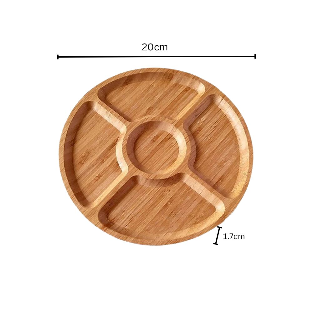 Snack Time Carousel Serving Tray