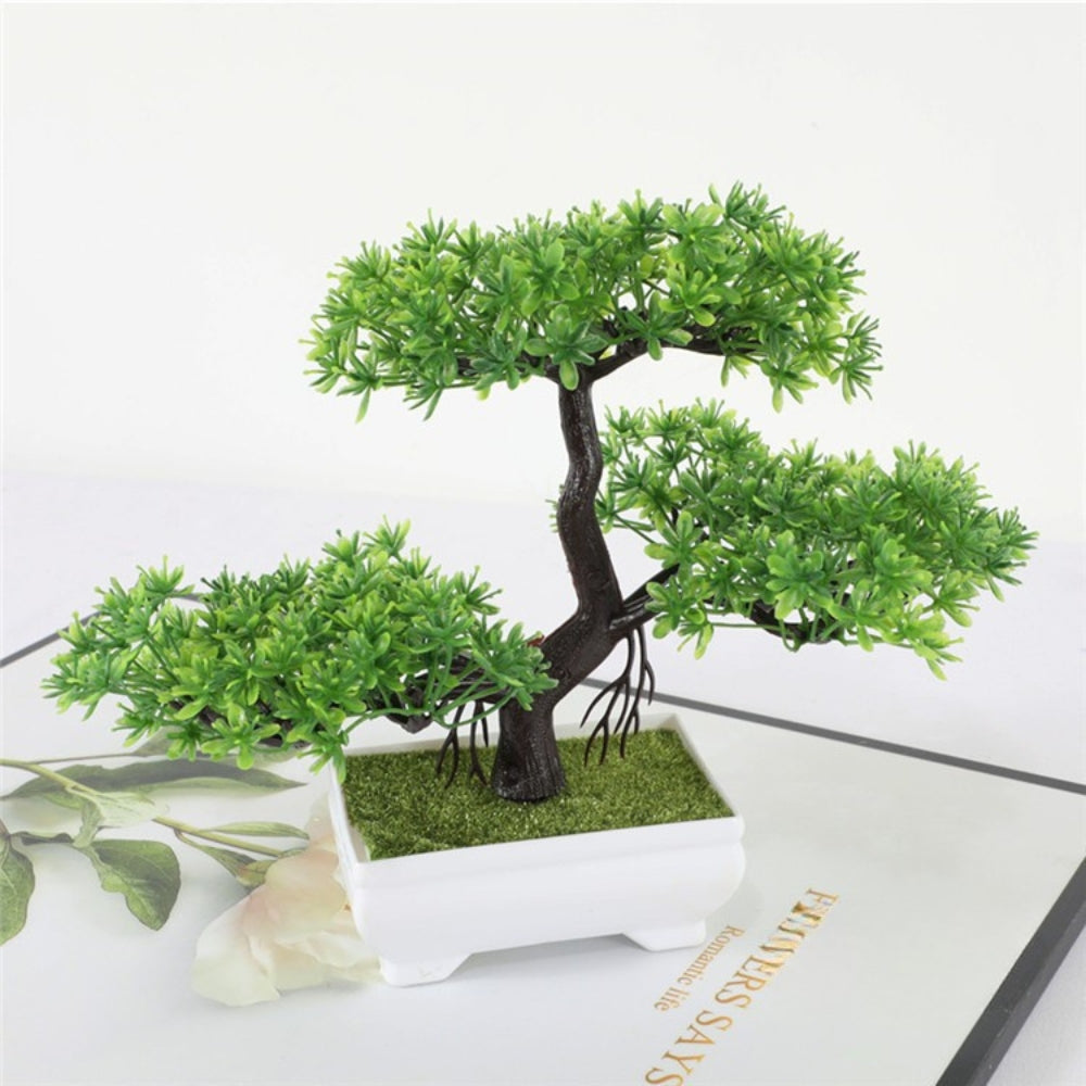 Yuriko Mini Artificial Bonsai Tree Desk Decor