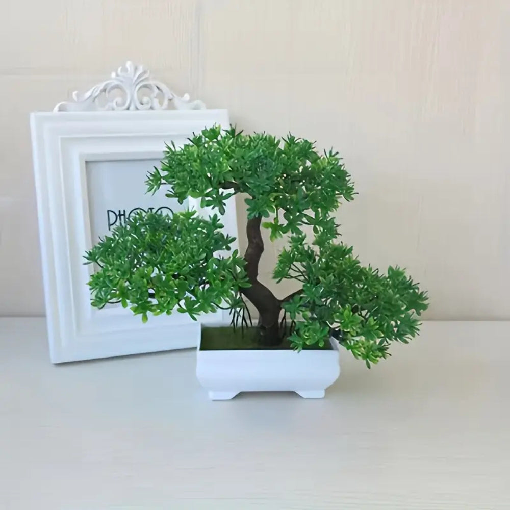 Yuriko Mini Artificial Bonsai Tree Desk Decor