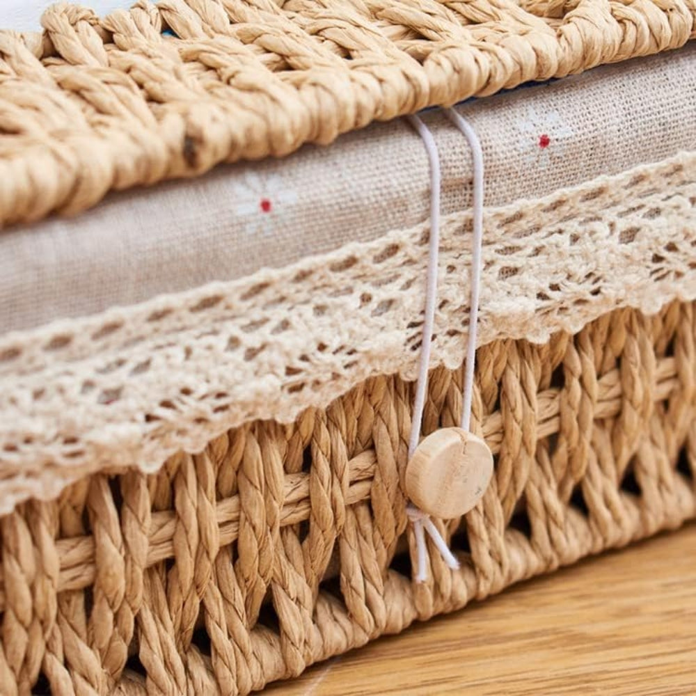 Lunor Braided Woven Tissue Box